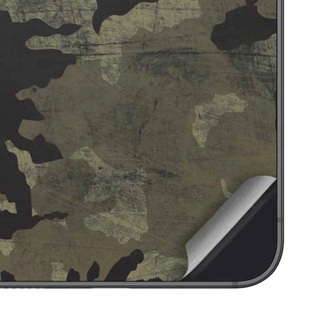 Wood Camo Camouflage Galaxy S25 Skin